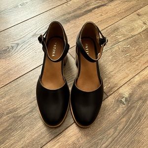Portland Leather Goods Mary Jane Heel